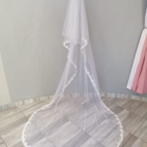 White Cathedral Length Veil